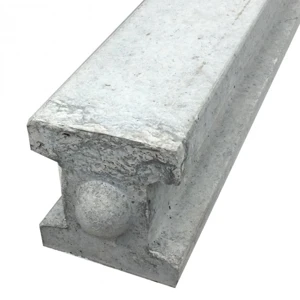 Concrete Slotted Intermediate Post 2360mm (Wet Cast/Smooth)